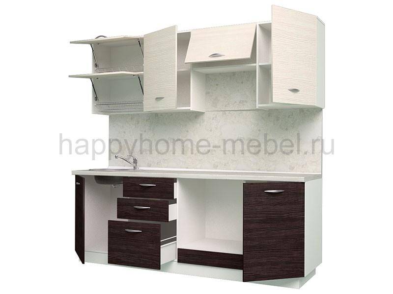 готовая прямая кухня life wood-1 2200 в Перми