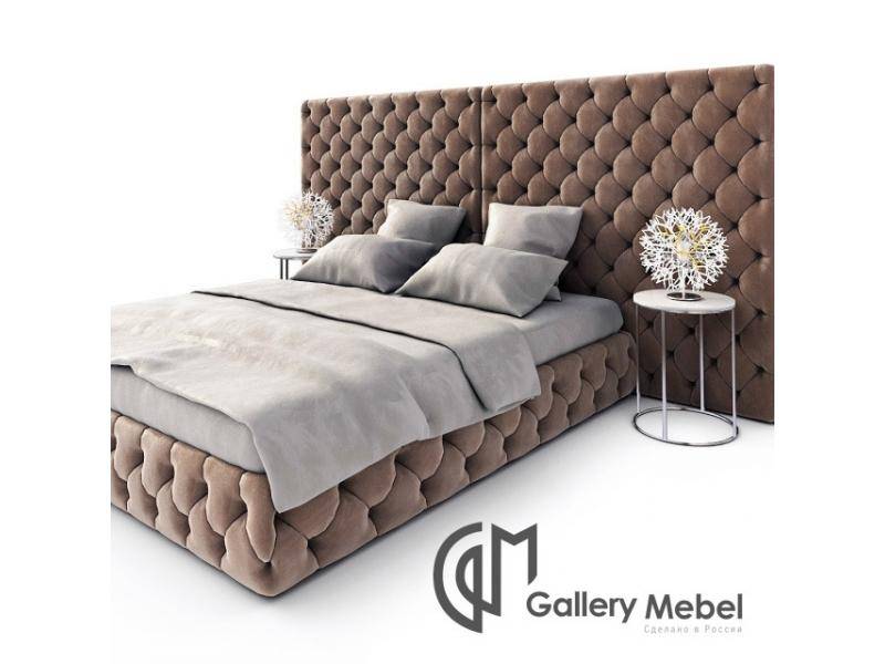 кровать с большим изголовьем letto gm 12 в Перми