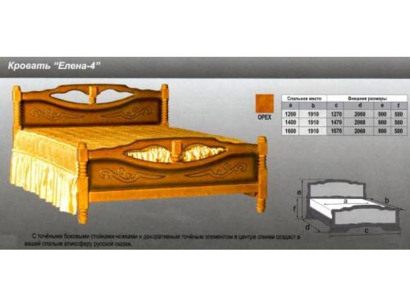 кровать елена 4 в Перми