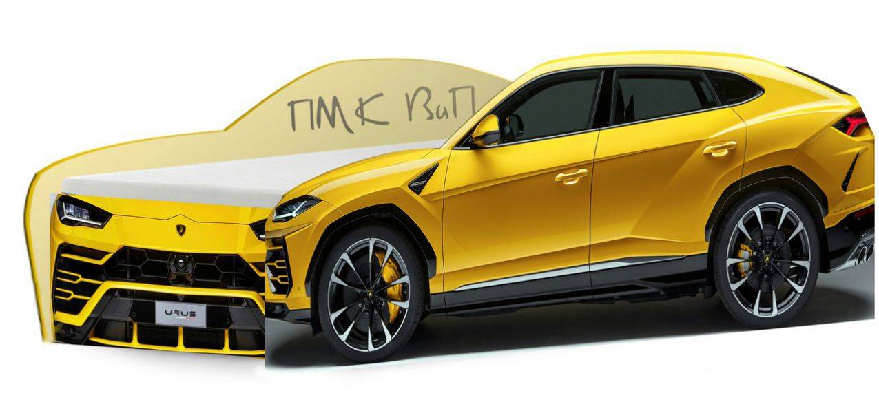 кровать-машинка lamborghini urus в Перми