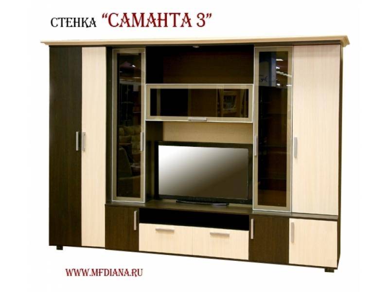 гостиная стенка саманта 3 в Перми