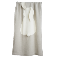 плед розовый зайка малый в Перми