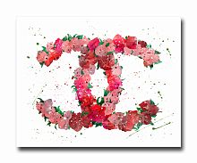 постер coco flowers a4 в Перми