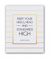 постер keep your heels а3 в Перми