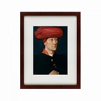 картина: portrait of a man in a turban, second quarter 15th century в Перми