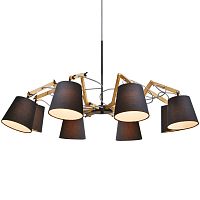 подвесная люстра arte lamp pinoccio a5700lm-8bk в Перми