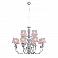 подвесная люстра st luce lilium sl175.103.12 розовая в Перми