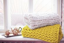 плед нежность жёлтый малый в Перми