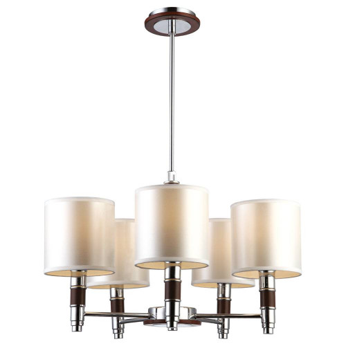 подвесная люстра arte lamp circolo a9519lm-5br в Перми