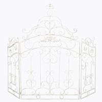 каминный экран «клермон» белый в Перми