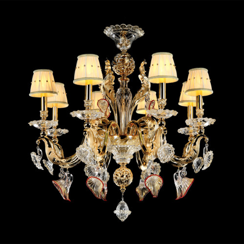 люстра md102729-8a от illuminati золото/янтарная в Перми