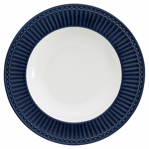 глубокая тарелка alice dark blue в Перми