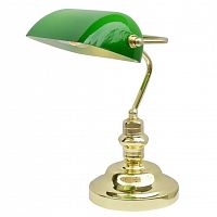 настольная лампа arte lamp banker a2491lt-1go в Перми