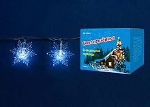 светодиодная гирлянда «снежинки-1» 700см (07930) uniel uld-s0700-050/dta white ip20 snowflakes-1 в Перми