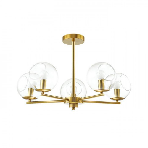 потолочная люстра lumion blair 3769/5c латунь в Перми
