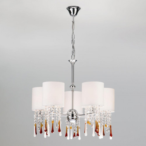 подвесная люстра bogates glamour 300/5 strotskis в Перми