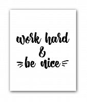 постер be nice а4 в Перми