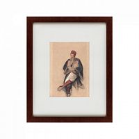 картина: seated turk, 1850 в Перми