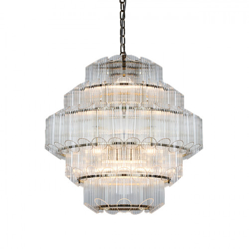 люстра vittoria 10a clear от delight collection прозрачная в Перми
