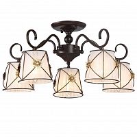 потолочная люстра arte lamp 72 a5495pl-5br в Перми