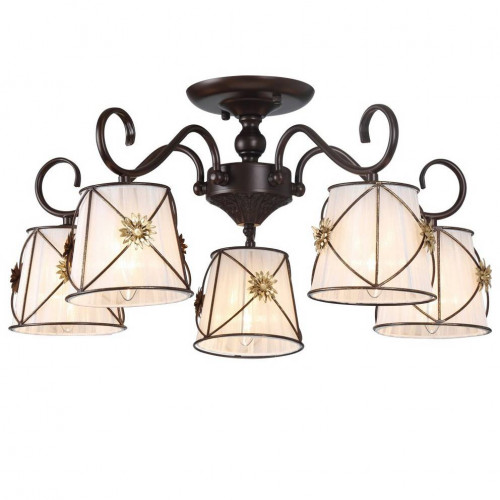 потолочная люстра arte lamp 72 a5495pl-5br в Перми