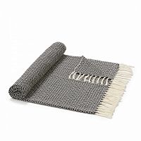 плед chemps 130x170 черный белый от la forma (ex julia grup) в Перми