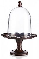 сервировочный поднос с куполом crystal dome dark в Перми