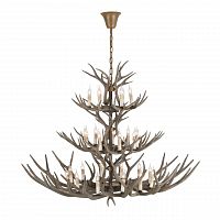 подвесная люстра st luce renna sl154.703.27 коричневая в Перми