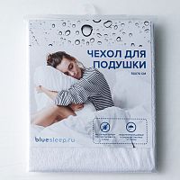 чехол защитный на подушку с мембраной blue sleep hybrid 050*070 в Перми