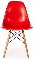 стул классический dsw красный (eames style) в Перми