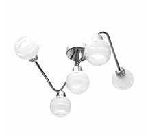 потолочная люстра idlamp agostina 361/5a-whitechrome в Перми