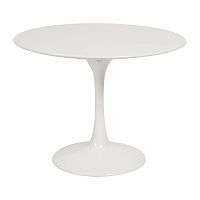 стол журнальный eero saarinen style tulip table белый в Перми