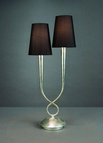 настольная лампа mantra paola painted silver 3536 в Перми