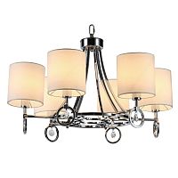 люстра km0843p-6 от delight collection белая/ хром в Перми