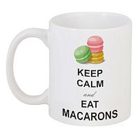 кружка с рисунком macarons в Перми