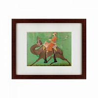 картина: kunwar himmat ramji rides a camel, 1850 в Перми