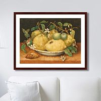 картина: still life with bowl of citrons, 1654г. в Перми