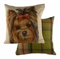 подушка с принтом waggydogs yorkie в Перми