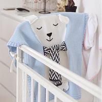 плед голубой мишка большой в Перми