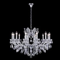 подвесная люстра crystal lux hollywood sp12 chrome в Перми