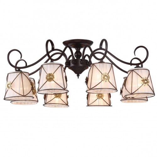 потолочная люстра arte lamp 72 a5495pl-8br в Перми