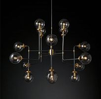 люстра bistro 16 черная, бронза в Перми