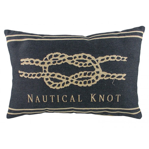 подушка с морским узлом nautical knot denim в Перми