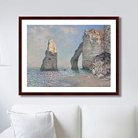картина: the rock needle and the porte d'aval, 1885г. в Перми