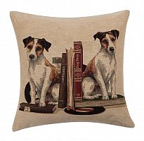 подушка с джек-рассел терьерами bookends jack russell в Перми