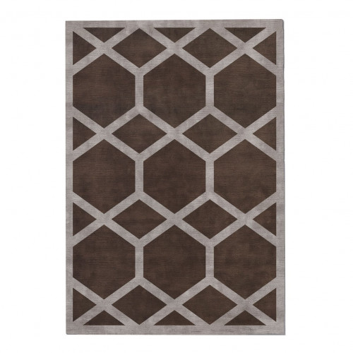 ковер ashton cocoa 150x220 коричневый в Перми
