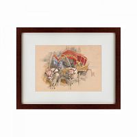 картина: turkish araba drawn by two white oxen, constantinople, 1850 в Перми