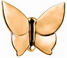 декоративная бабочка butterfly (золотая) h14 (12*14*5) в Перми