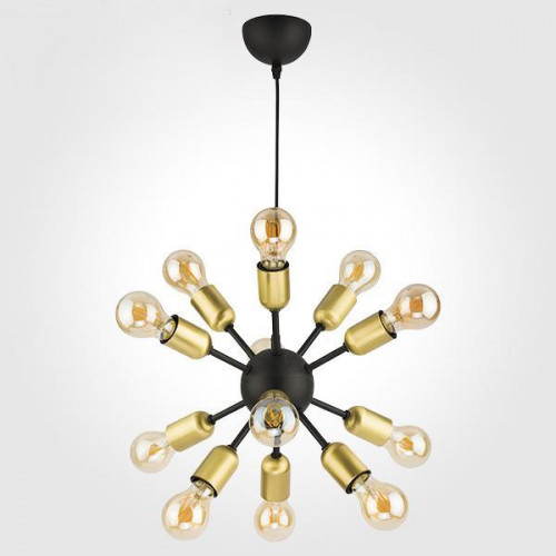 подвесная люстра tk lighting 1469 estrella black в Перми