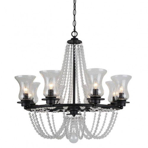 подвесная люстра arte lamp 59 a6586lm-8bk в Перми